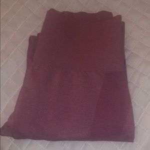 Nvgtn pink seamless leggings